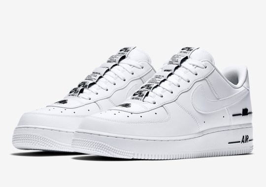Nike’s Air Force 1 “Added Air” Series Continues With A Classic White And Black Colorway