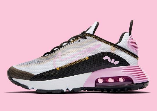 The Air Max 2090 Surfaces With Soft Pink Accents