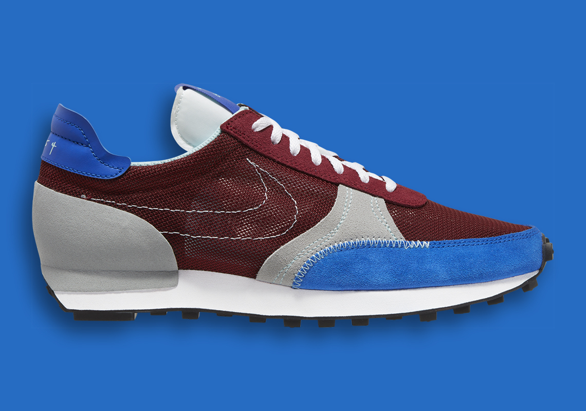 The Nike Daybreak Type Arrives In Maroon And Grey