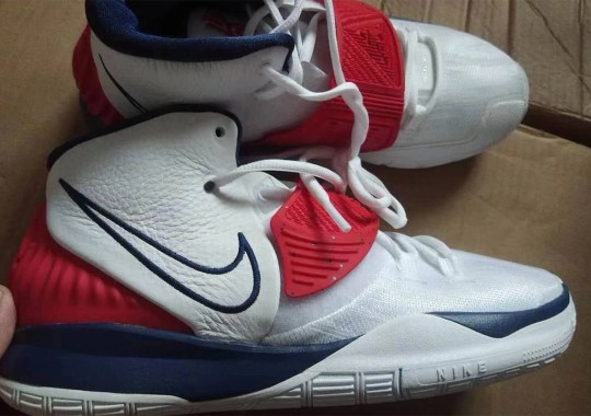 The Nike Ambush Kyrie 6 Appears In Classic USA Colors