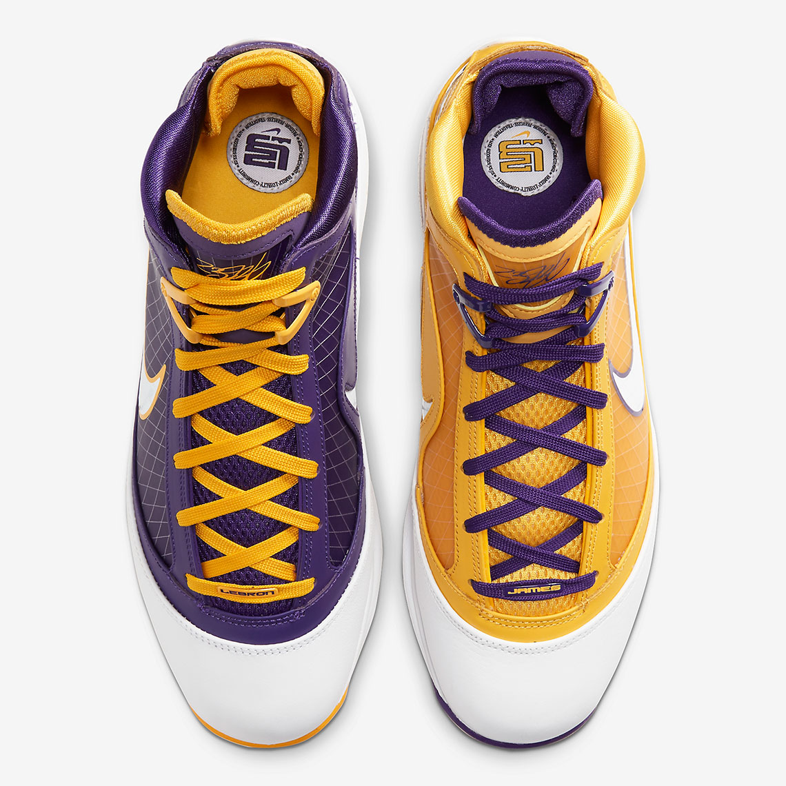 Nike Lebron 7 Media Day Lakers Cw2300 500 4