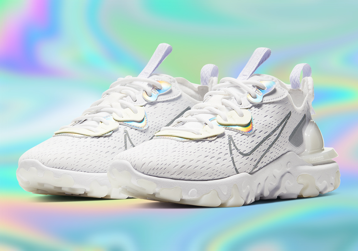 The Nike React Vision Appears With An Iridescent Treatment