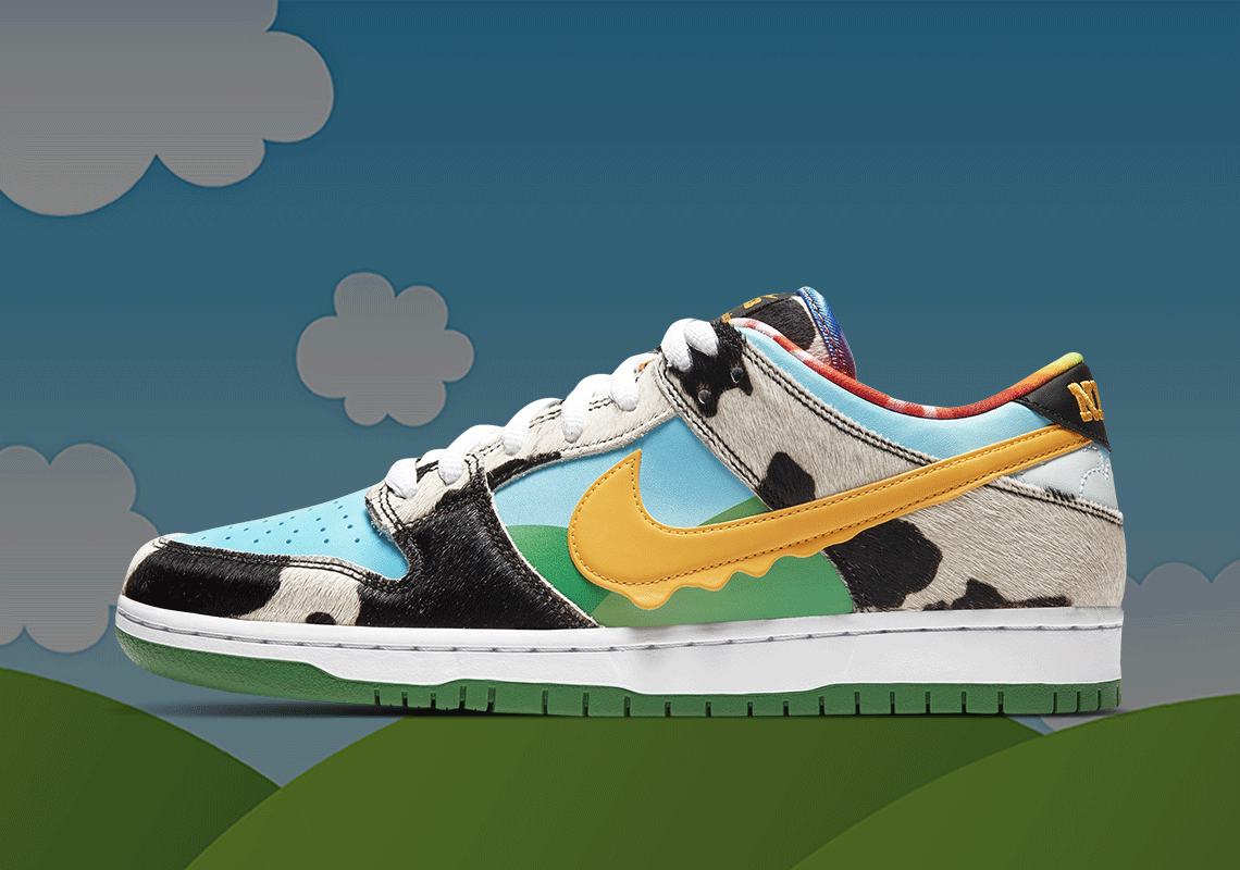 ben and jerry dunks snkrs