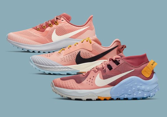 Nike’s 2020 Trail Collection For Women Appears In A “Pink Quartz” Capsule