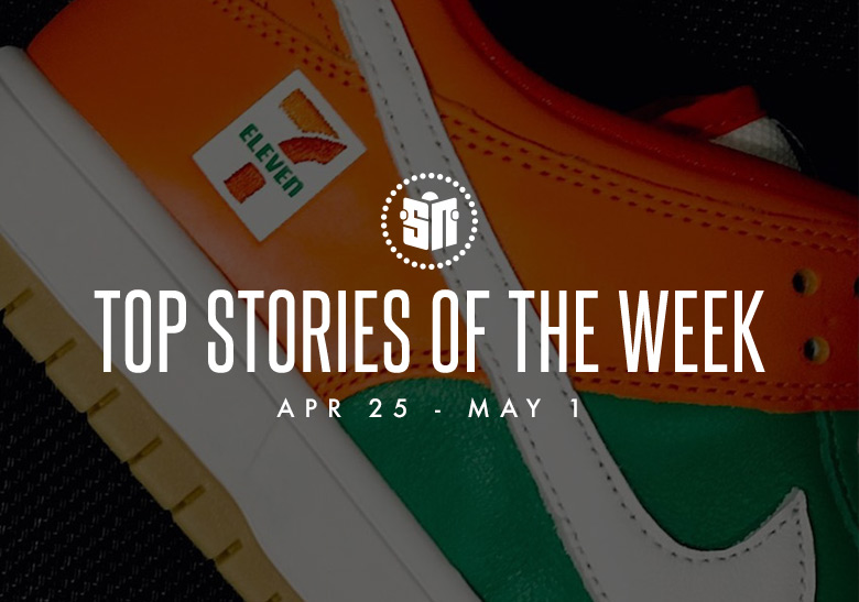 Eight Can’t Miss Sneaker News Headlines from April 25th to May 1st