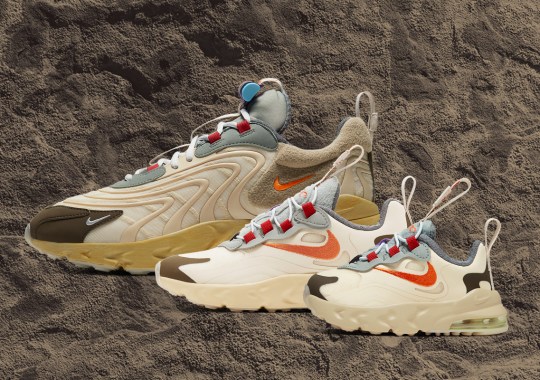 The Travis Scott Nike Air Max 270 React ENG “Cactus Trails” Releases Tomorrow