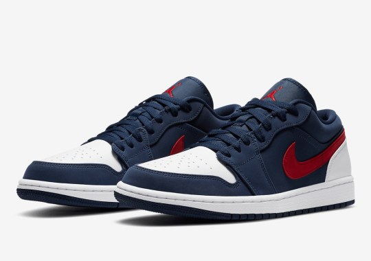 The Air Jordan 1 Low Appears In A USA Theme Ahead Of The July 4th Holiday