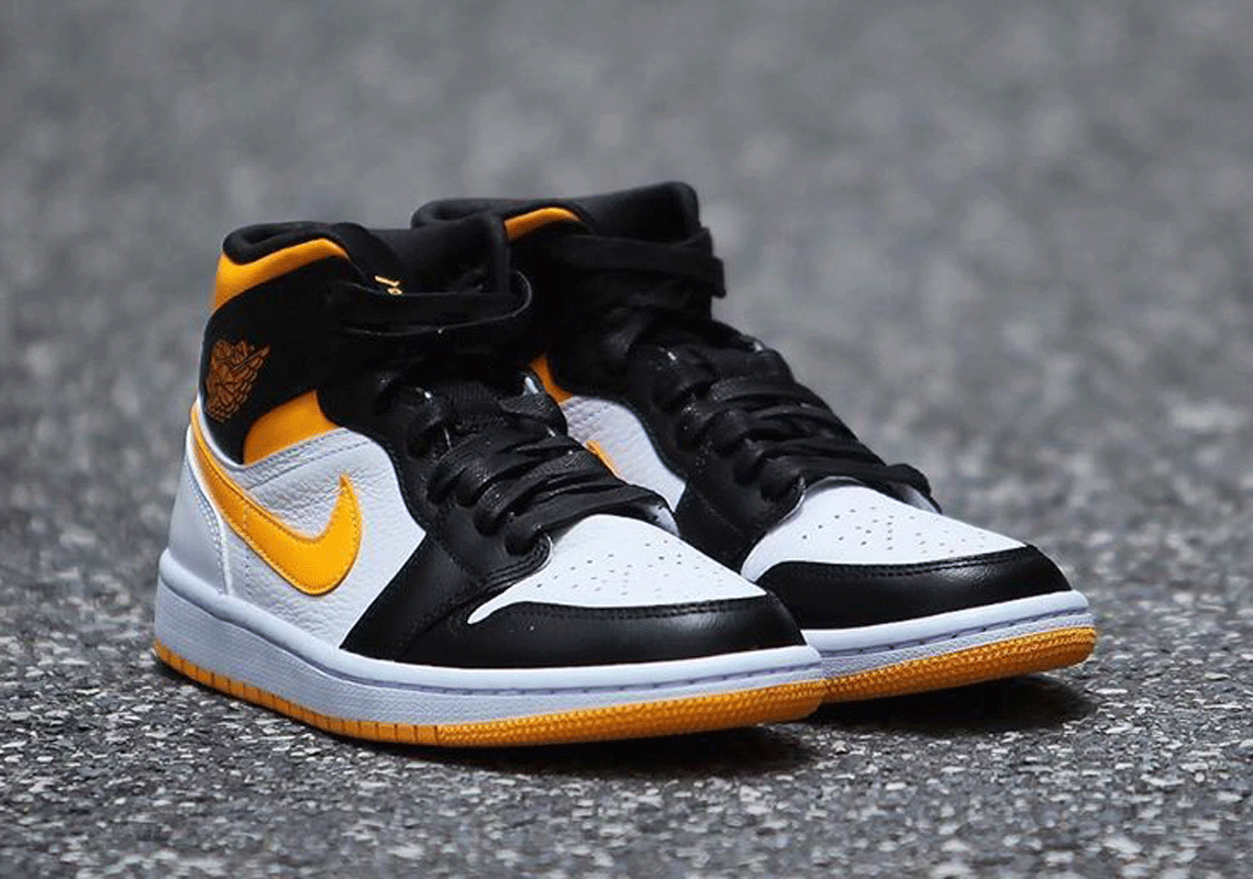 air jordan mid laser orange