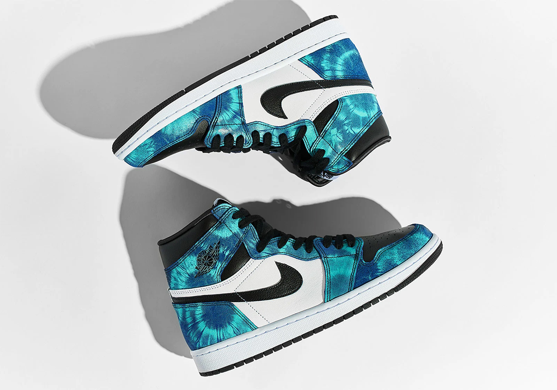 tie dye jordan 1 footlocker