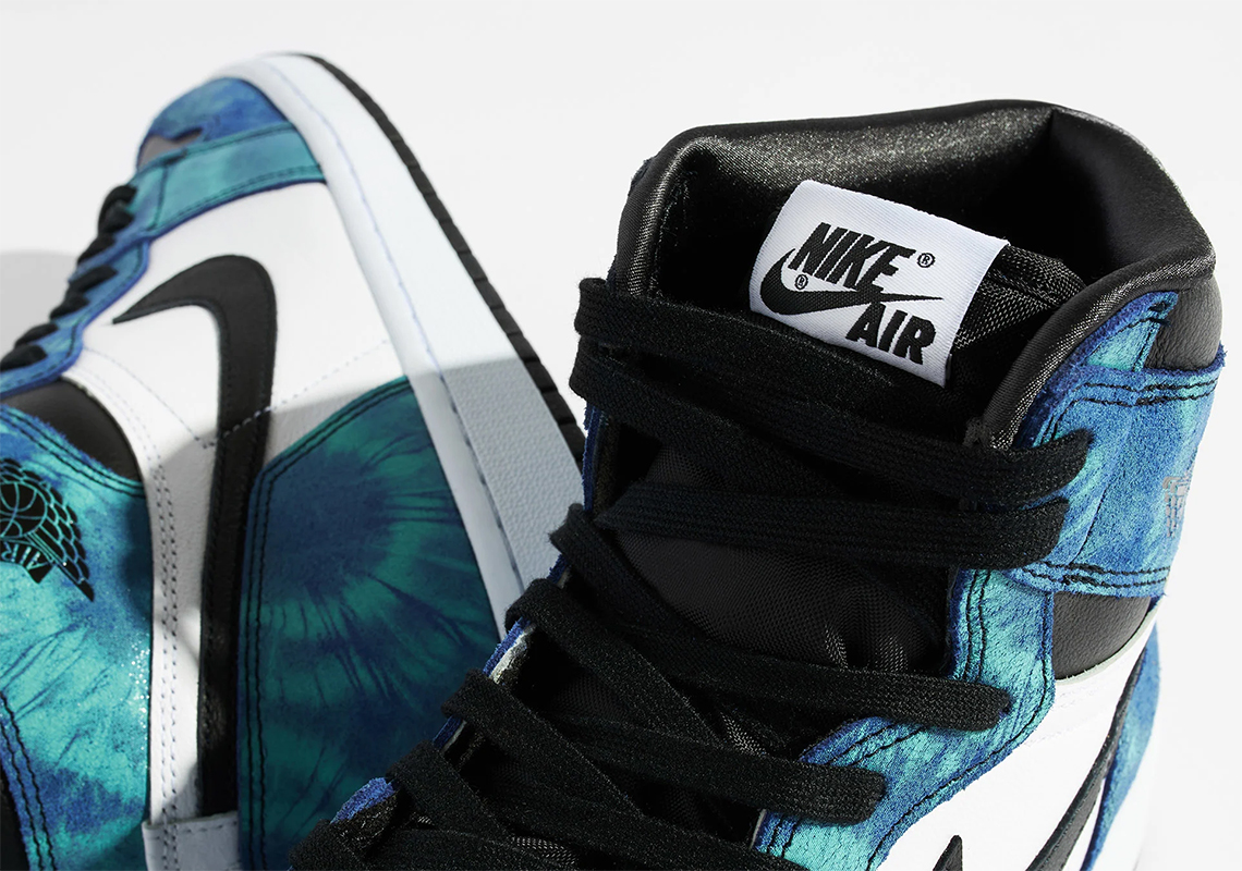 jordan 1 tie dye finish line