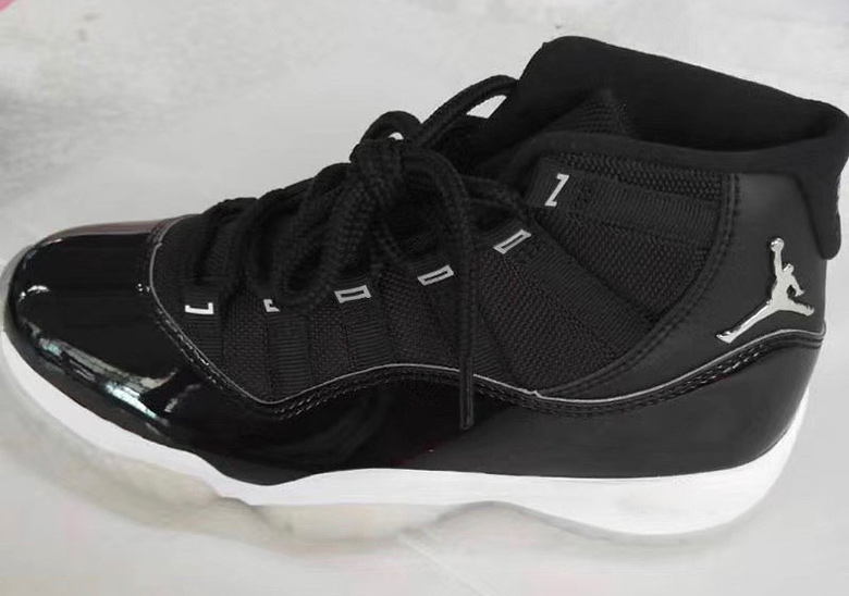 Air Jordan 11 Jubilee Black Silver Release Info | SneakerNews.com