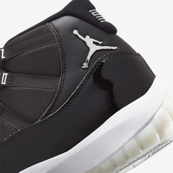 Air Jordan 11 Jubilee Black Silver Release Info | SneakerNews.com