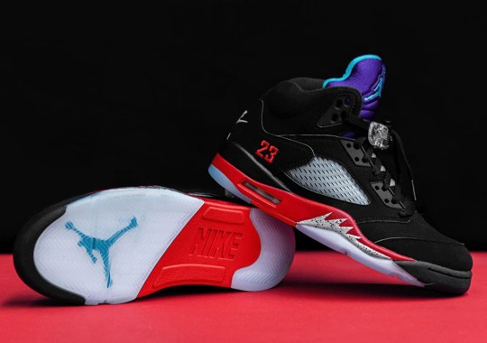 Air Jordan 5 “Top 3” To Release Tomorrow In Europe And Asia