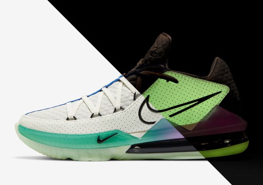 Official Images Of The mouse Nike LeBron 17 Low “Glow In The Dark”