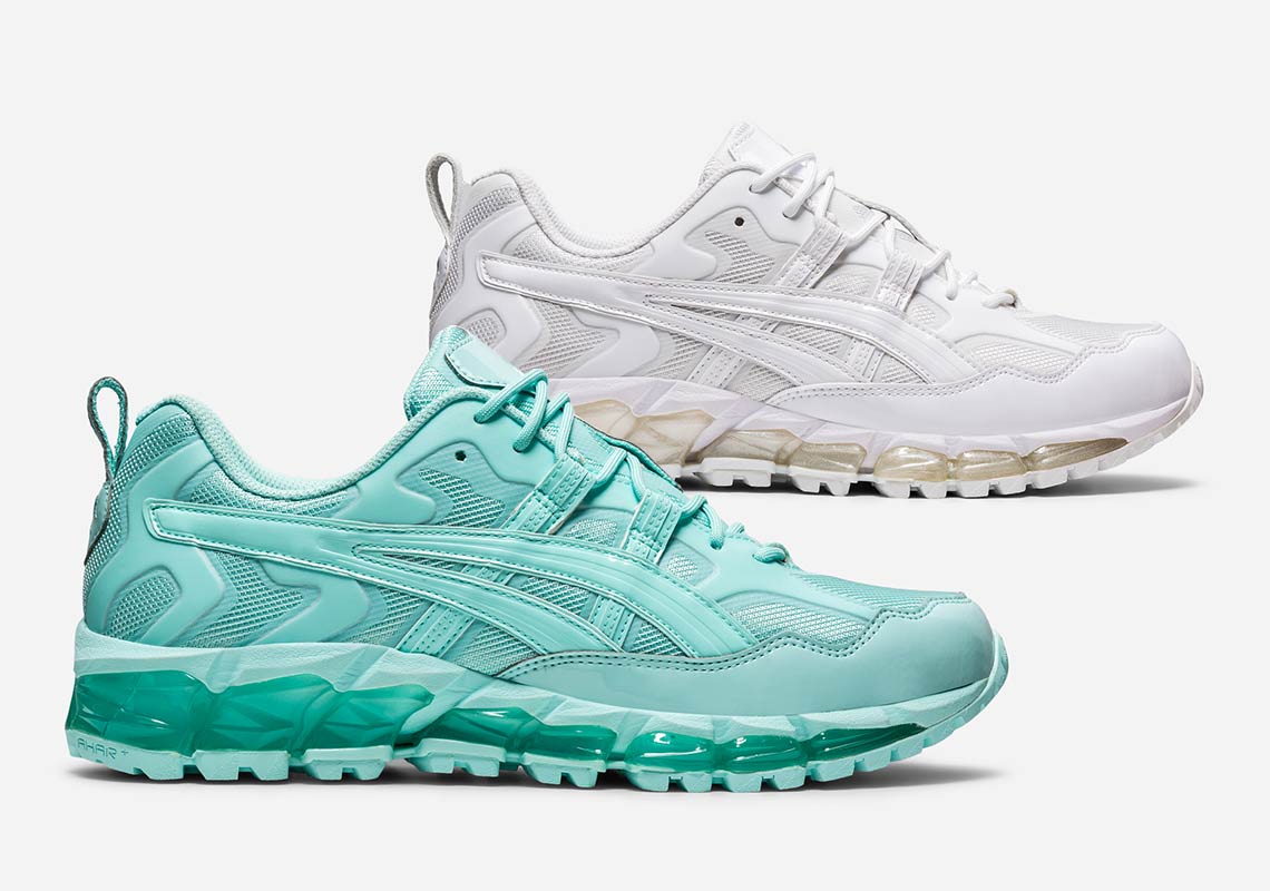 GmbH Expands Their Collaborative ASICS GEL-Nandi 360 With White And Skylight Colorways