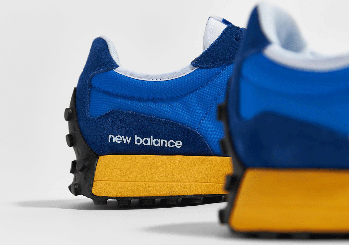 New Balance 327 Blue Yellow 2020 2