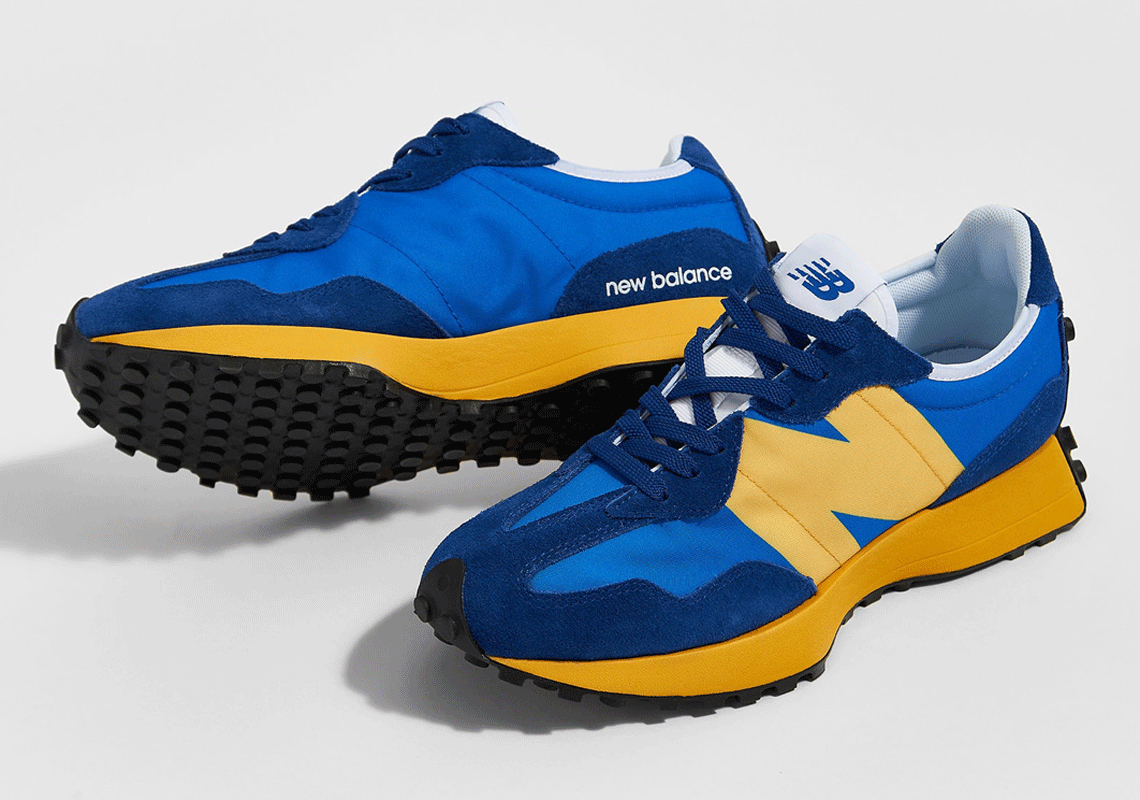 New Balance 327 Blue Yellow Release Date | SneakerNews.com