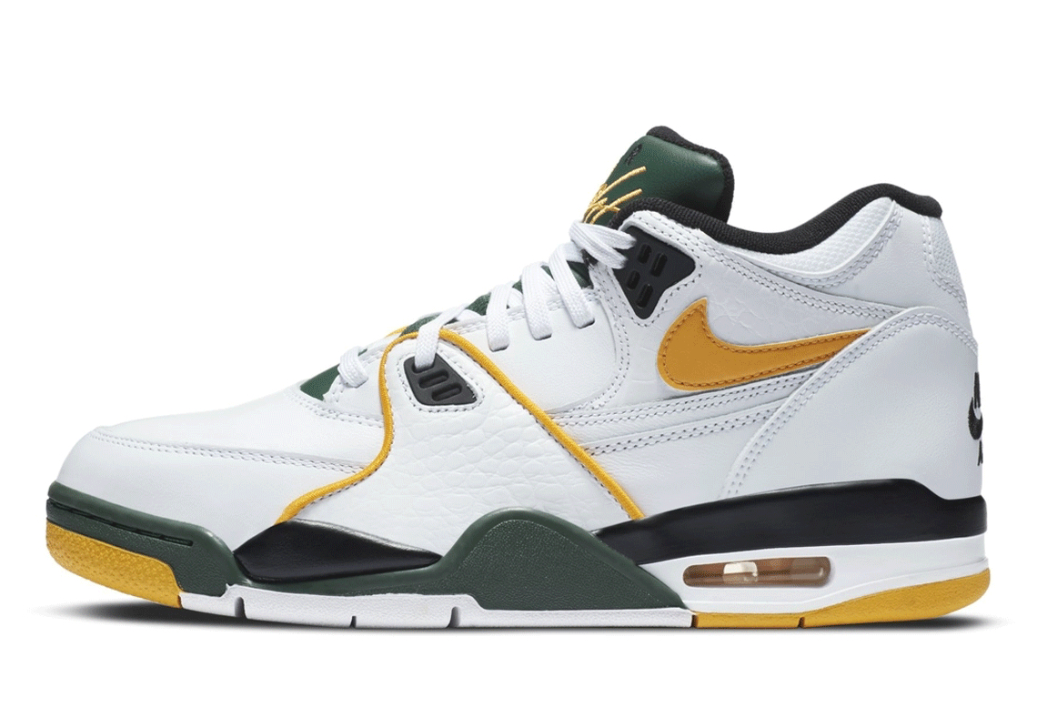 The Nike Air Flight '89 Gets A Seattle Supersonics Mix