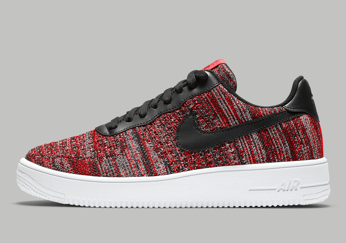 Nike Air Force 1 Low Flyknit 2.0 Red 
