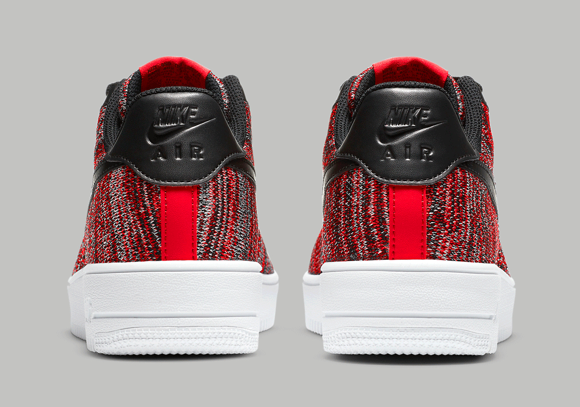 flyknit air force 1 red