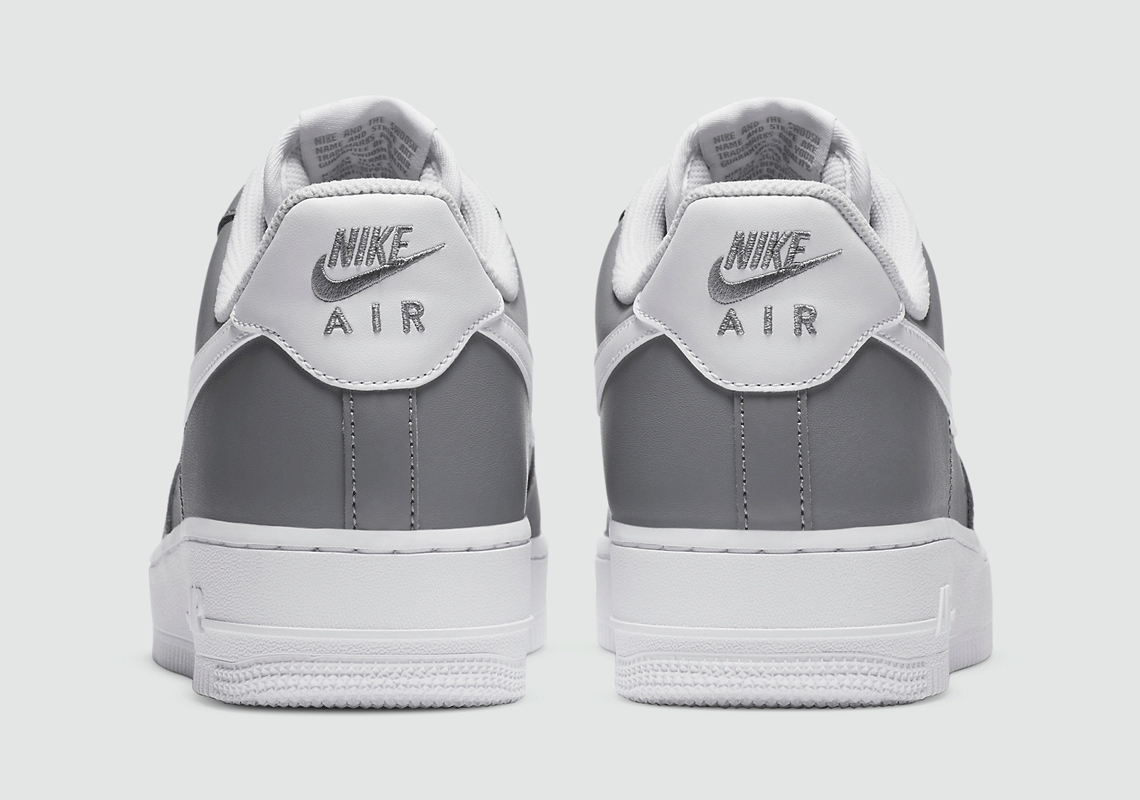 grey and white air force