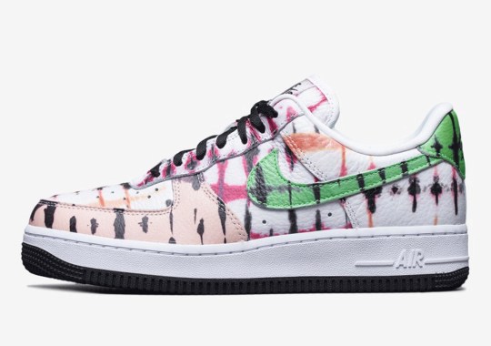 The Nike Air Force 1 Low Gets Covered In Multi-Colored Tie Dye Prints