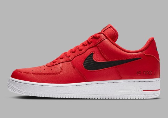 The Nike Air Force 1 Low “Cut Out Swoosh” Arrives With Carbon Fiber Underlay