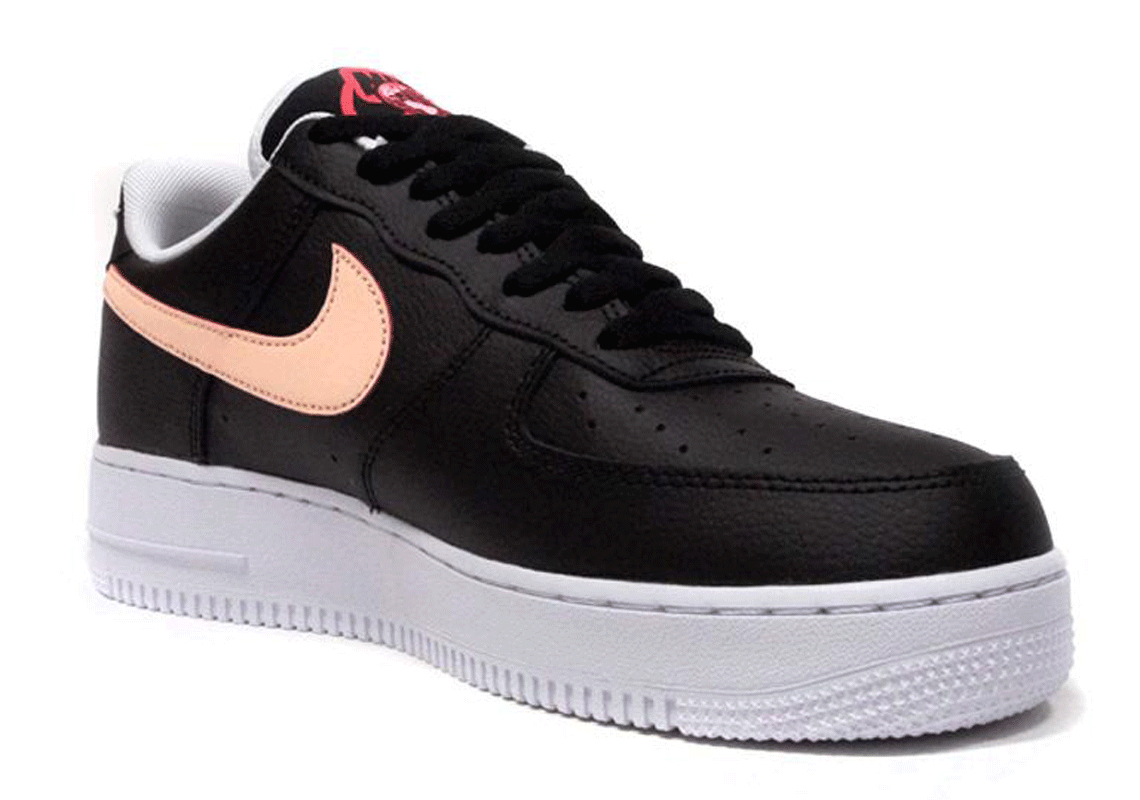 Size 9 - Nike Air Force 1 Low Worldwide Pack - Black Crimson 194276414415 