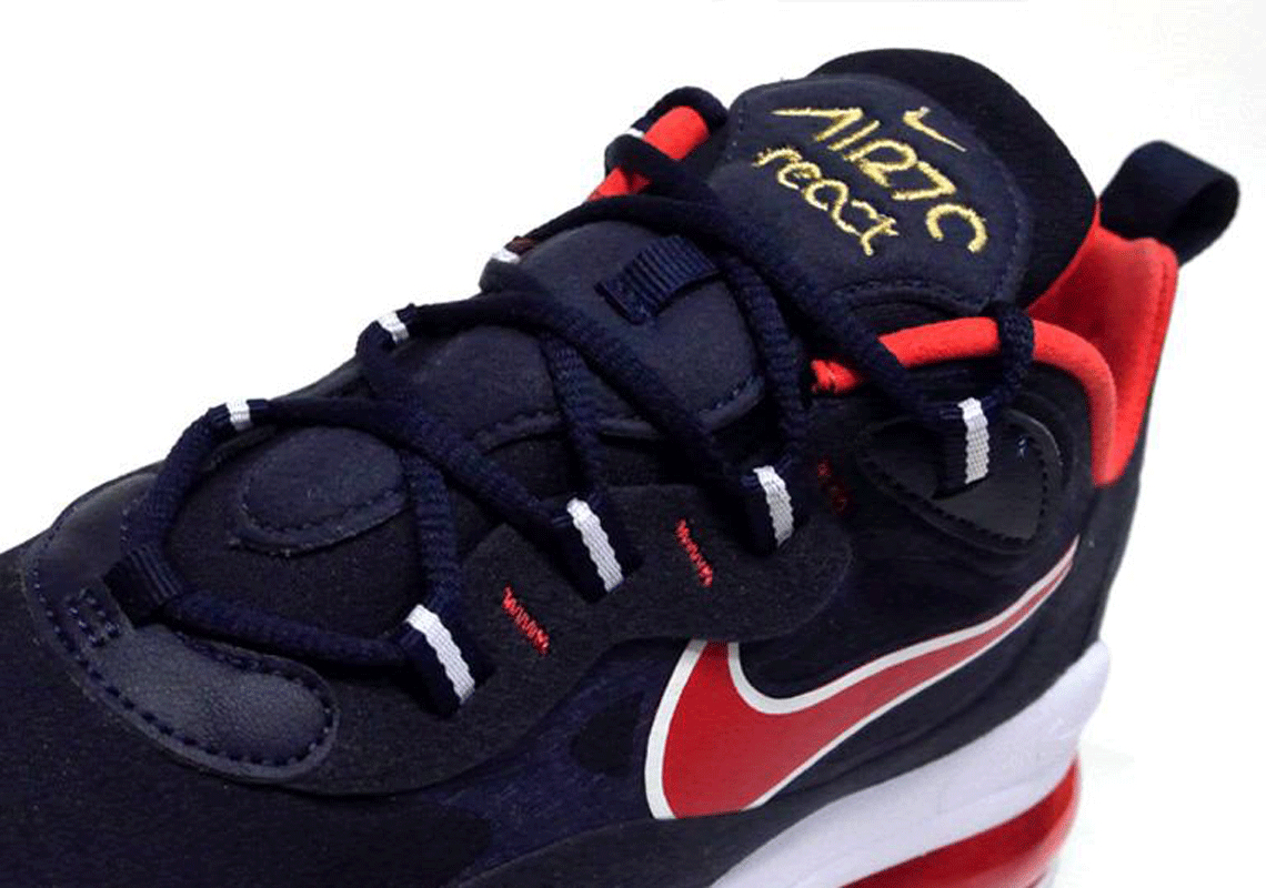 Nike Air Max 270 React CT1280-400 USA Olympics | SneakerNews.com