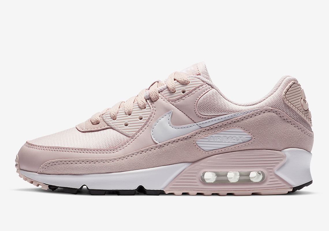 The Nike Air Max 90 "Barely Rose" Arrives For Women