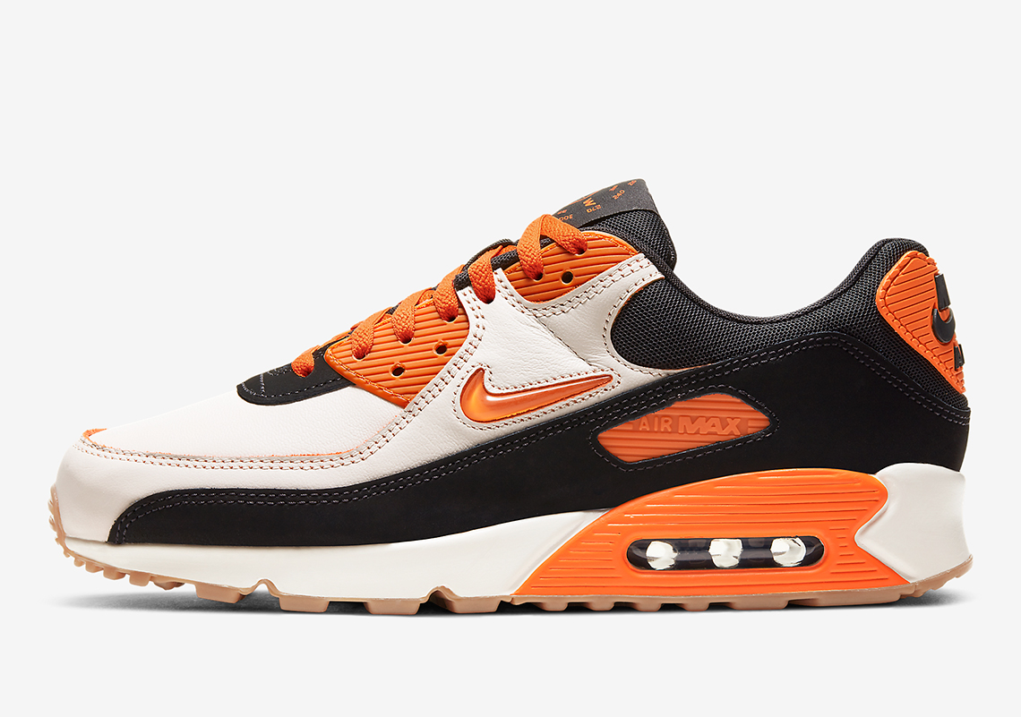 nike air max 90 orange jordan