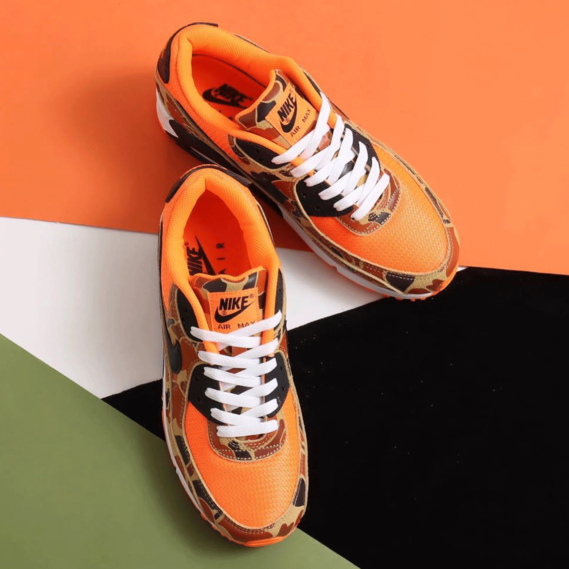 nike revolution 3 girls running shoe size Orange Camo Cw4039 800 1 1