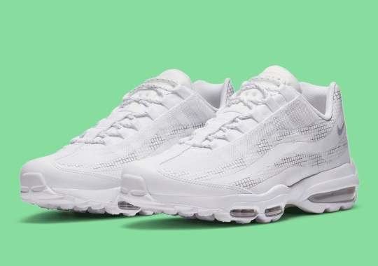 Grid Patterns Cover The Nike Air Max 95 Ultra