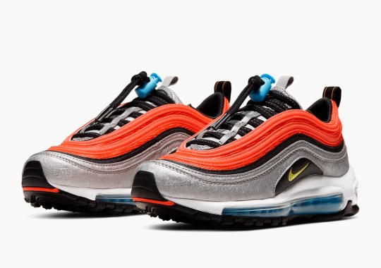 Official Images Of The Kid’s Nike Air Max 97 “Sky Nike”