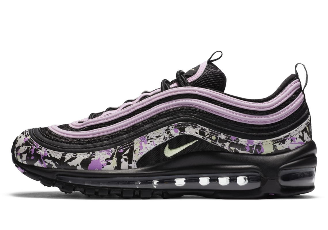 A Paint-Splattered Nike Air Max 97 Is Revealed
