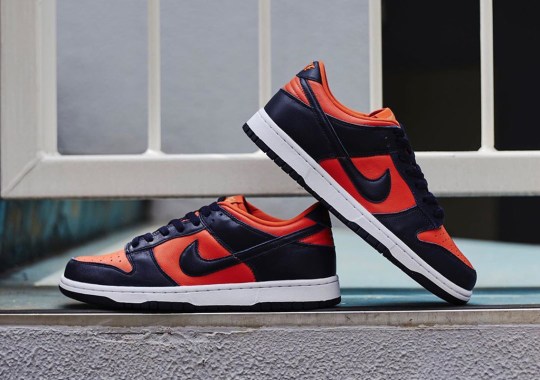 Closer Look At The Nike Dunk Low “Champ Colors”