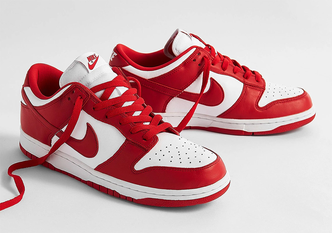 Nike Dunk Low University Red Store List | SneakerNews.com