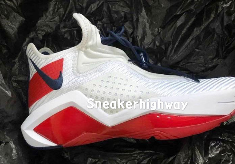 Nike LeBron Soldier 14 White Red 