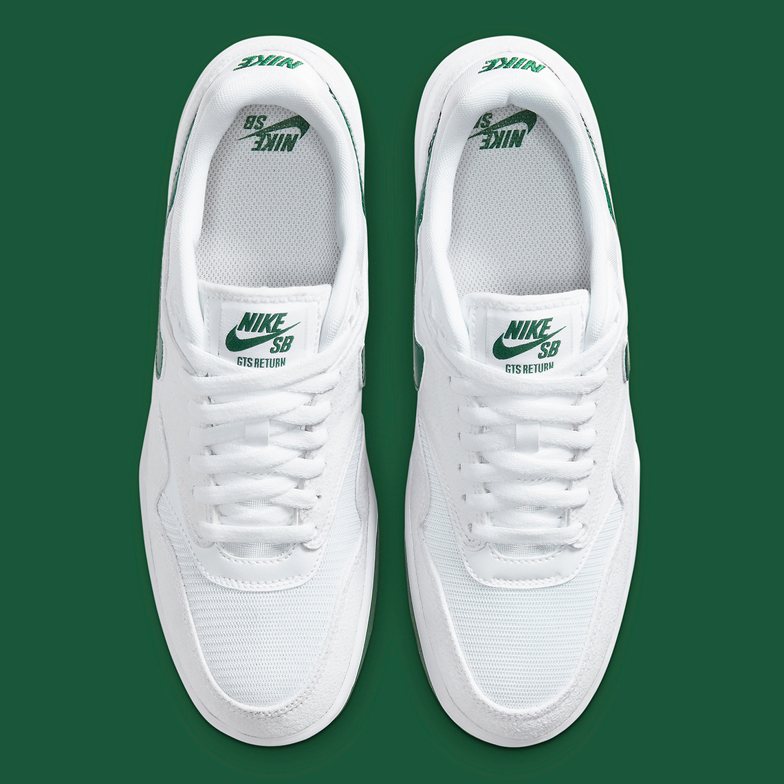 Nike Sb Gts White Green Cd4990 101 Release Info Sneakernews Com