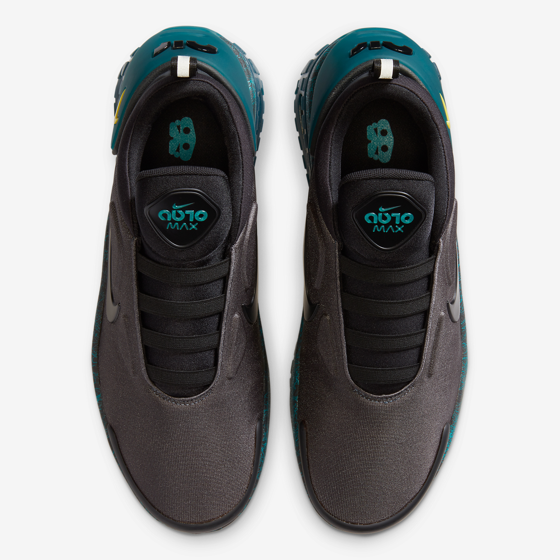 nike adapt auto max black green