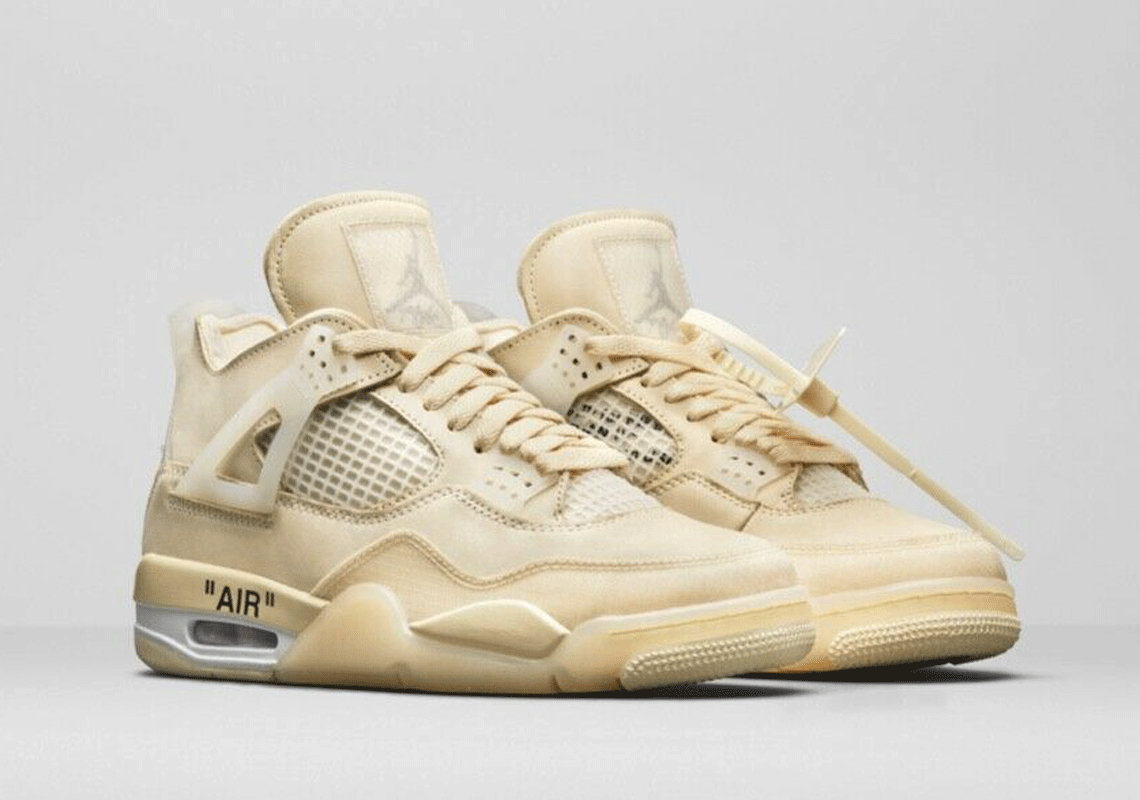 Off-White Air Jordan 4 Charity Auction | SneakerNews.com