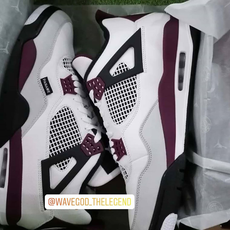 air jordan 4 maroon