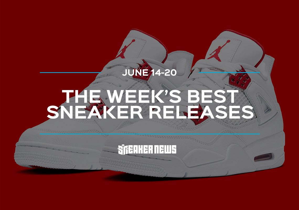 The Air Jordan 4 “Metallic Red” And Air Max 90 “Orange Camo” Lead This Week’s Best Sneaker Releases