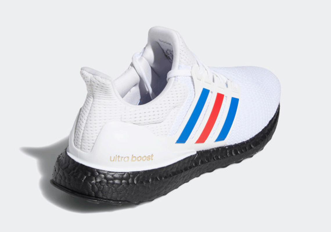 adidas Ultra Boost White Red Blue 