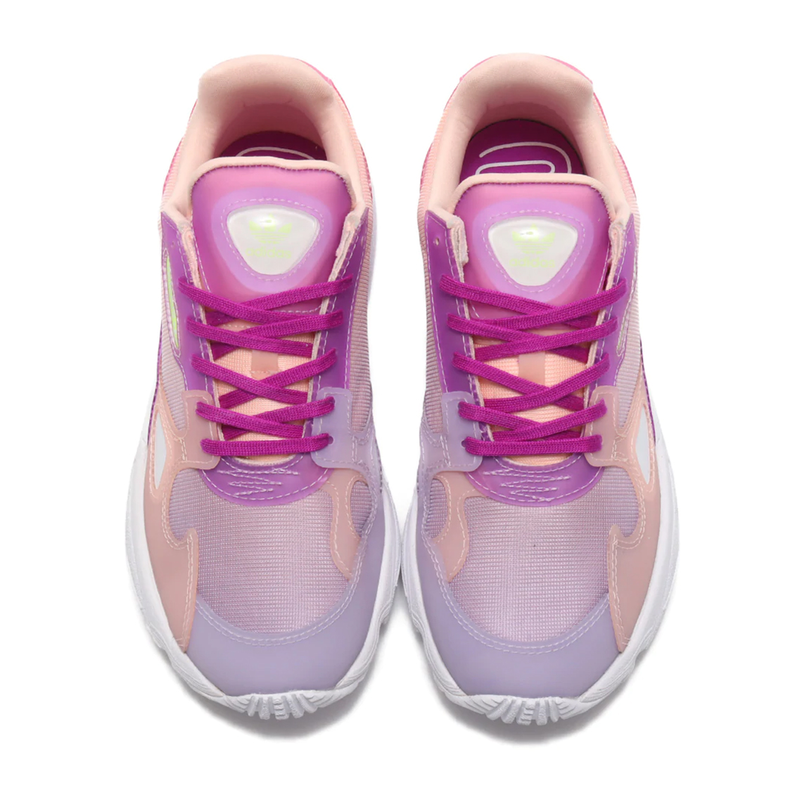 adidas Falcon Bliss Purple Coral FW2486 | SneakerNews.com