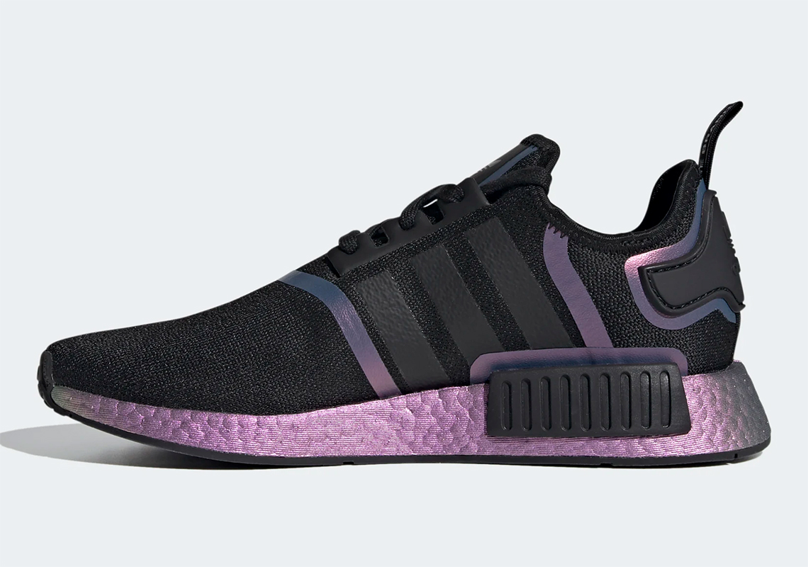 adidas NMD R1 Black Purple FV8732 