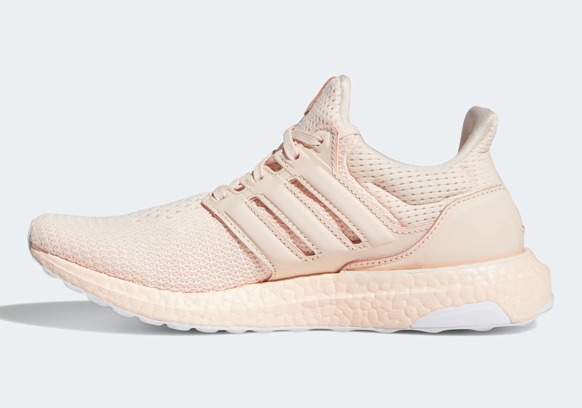 ultra boost pink and white