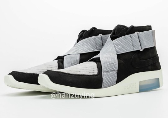 Detailed Look At The Nike Air Fear Of God Raid In Black/Grey