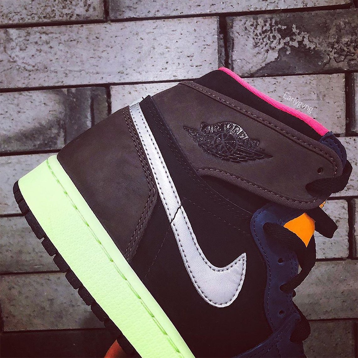 air jordan high brown