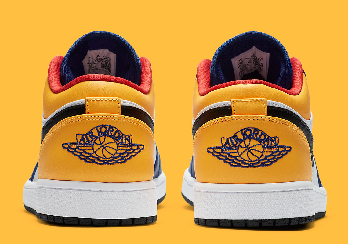 Air Jordan 1 Low Purple Yellow Release Info Sneakernews Com